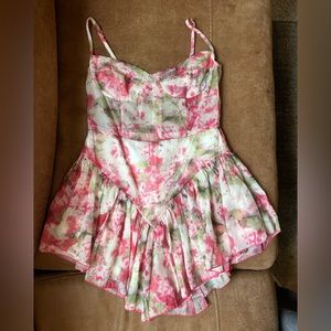 Floral Bodice Romper